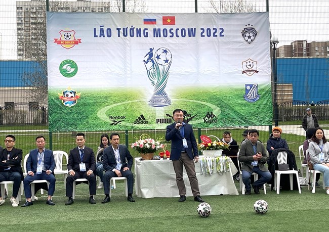  Khai mạc giải bóng đá cộng đồng: Lão tướng Moscow 2022 tại Nga (03/5/2022)